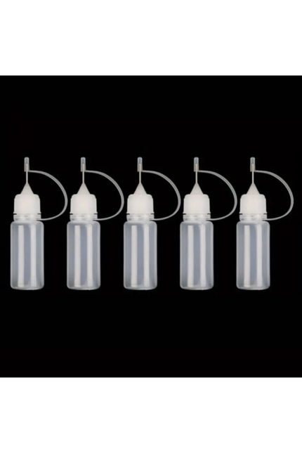 Damlalık, Aplikatör Hassas Damlalık, Çizik Onarmak, Yapıştırıcı Işleri, Hobi Işleri-10ml-5ad
