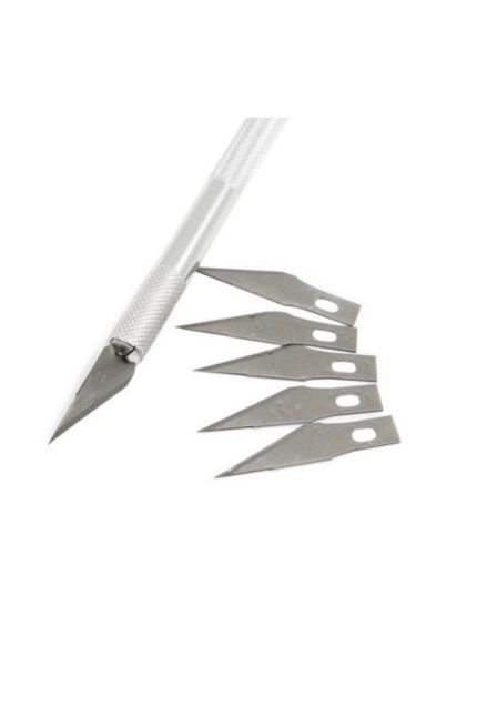 Detail Knife Kretuar Detay Bıçağı 5 Yedekli-kreatuar