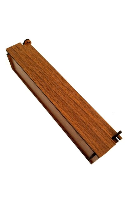 Mdf ahşap kutu dikdörtgen 3.5cmx19.5cm